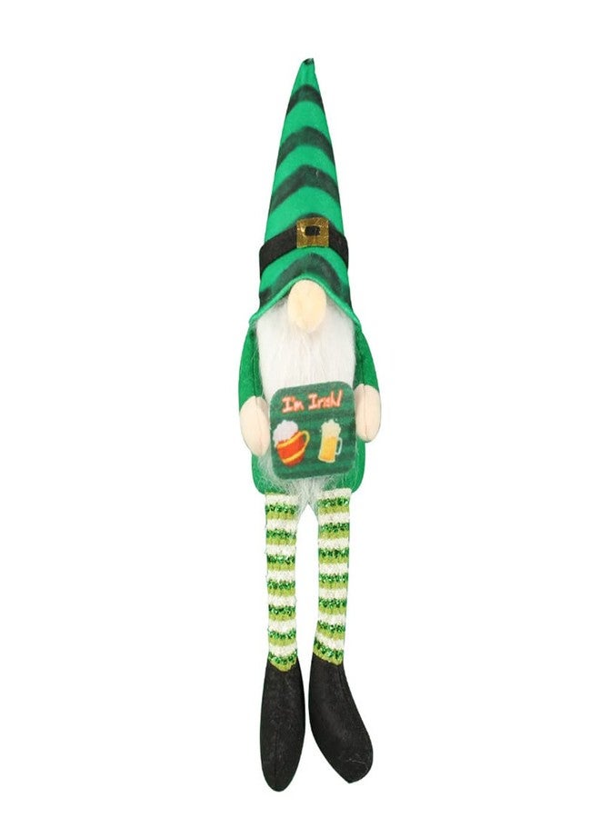 BLESOUYI St. Patrick's Day Gnome Decorations Spring Irish Gnome Ornaments Decorative Elf Doll for Home Table Window Display Holiday Party Decoration - Image 1